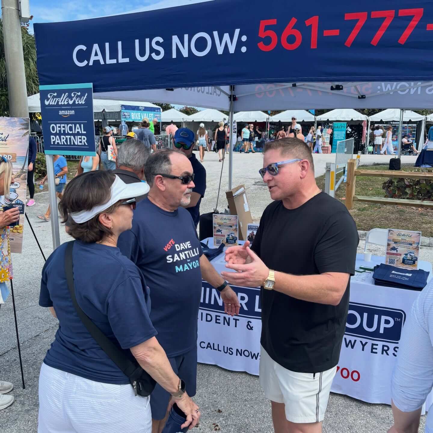 Shiner Law Group at TurtleFest, Loggerhead Marinelife Center